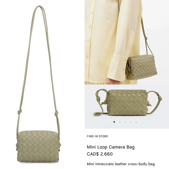 Authentic Bottega Veneta Mini Loop camera bag - Picture 3 of 17